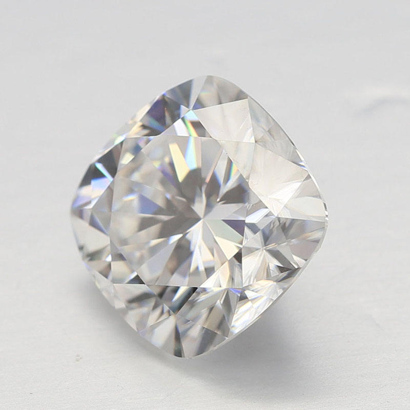 5.00 Carat Cushion Cut Loose Moissanite Stone For Making Fine Jewelry