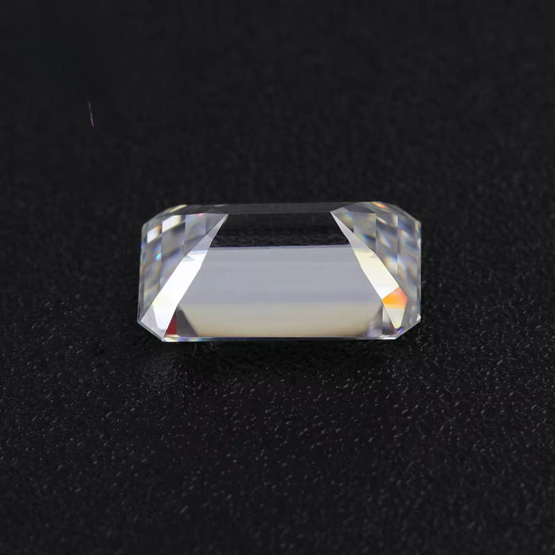 VVS1 1.00 Ct To 10.00 Ct Emerald Cut Moissanite Loose Stone For Making Fine Jewelry