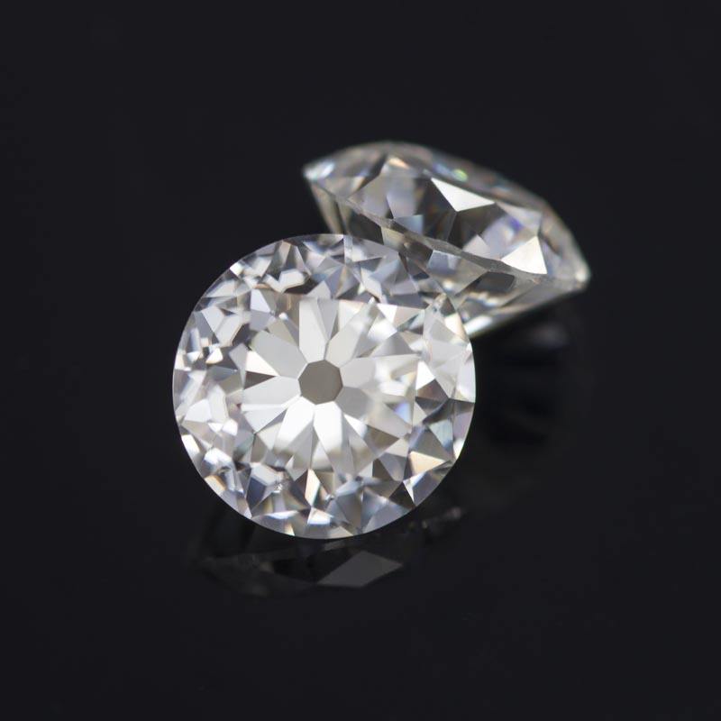 Round Old European Cut Moissanite Loose Stone