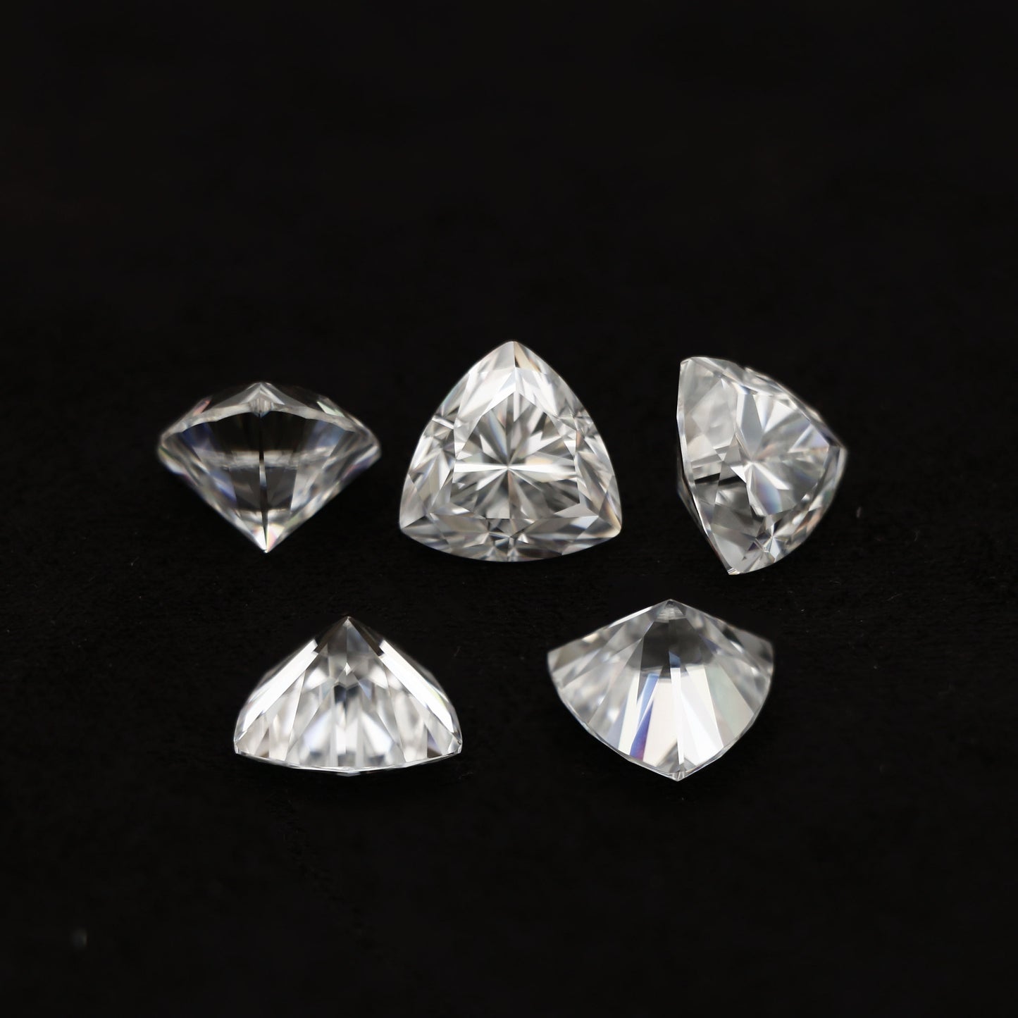 Trillian Cut Loose Moissanite Diamond For Engagement Ring, Proposal Ring ETC