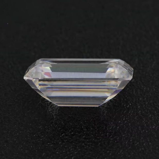 VVS1 1.00 Ct To 10.00 Ct Emerald Cut Moissanite Loose Stone For Making Fine Jewelry