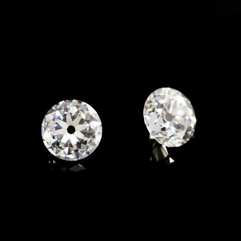 Round Old European Cut Moissanite Loose Stone