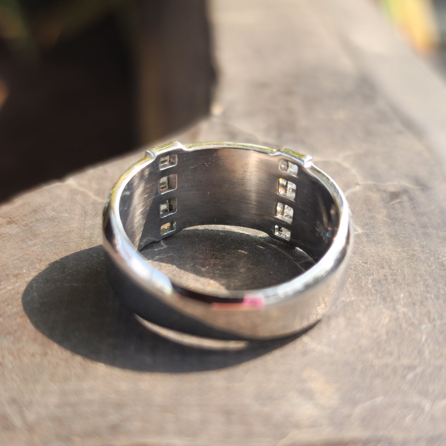 Moissanite Iced Out Hip Hop Wedding Ring For Men