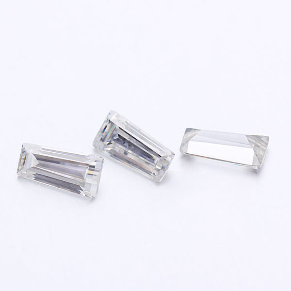 Trapezoid Baguette Cut Loose Moissanite Diamond