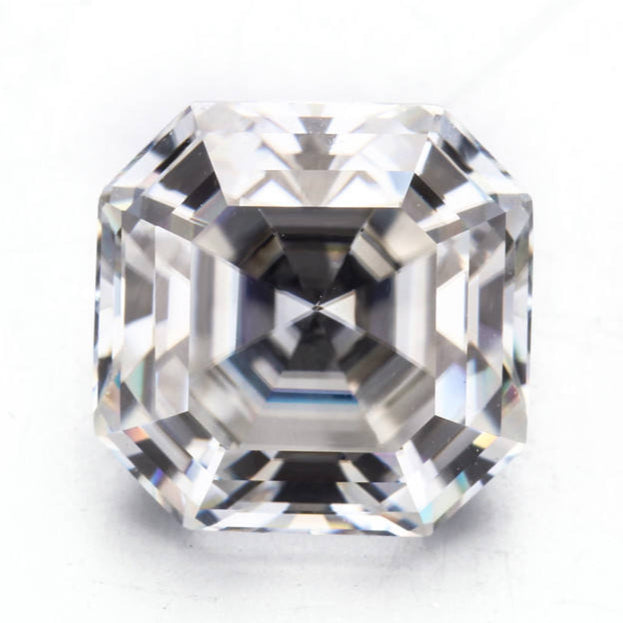 DEF Asscher Cut Loose Moissanite Diamond For Jewelry