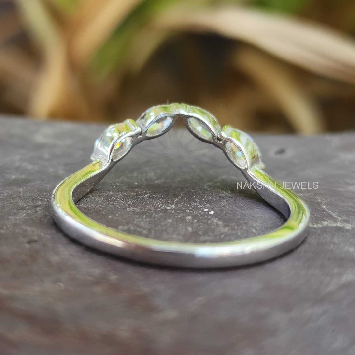 Cluster Pear Cut With Marquise Halo Bridal Set