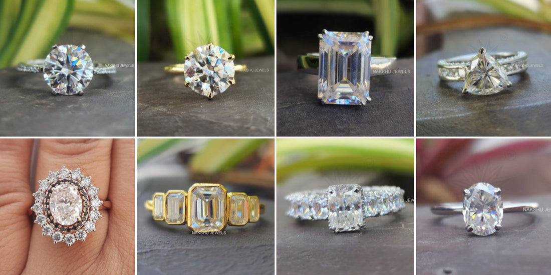 best moissanite engagement rings