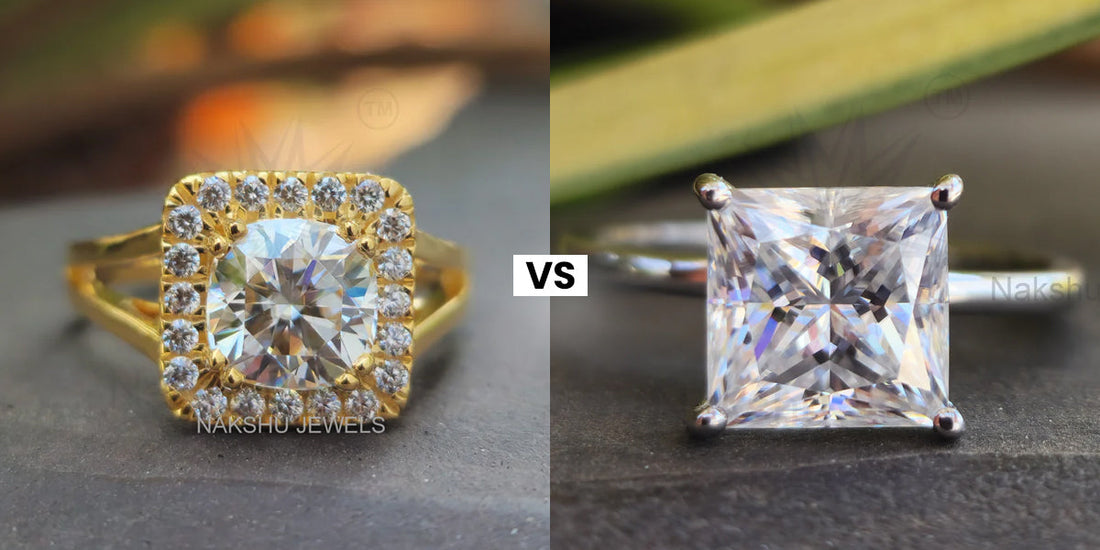 Cushion vs Princess Cut