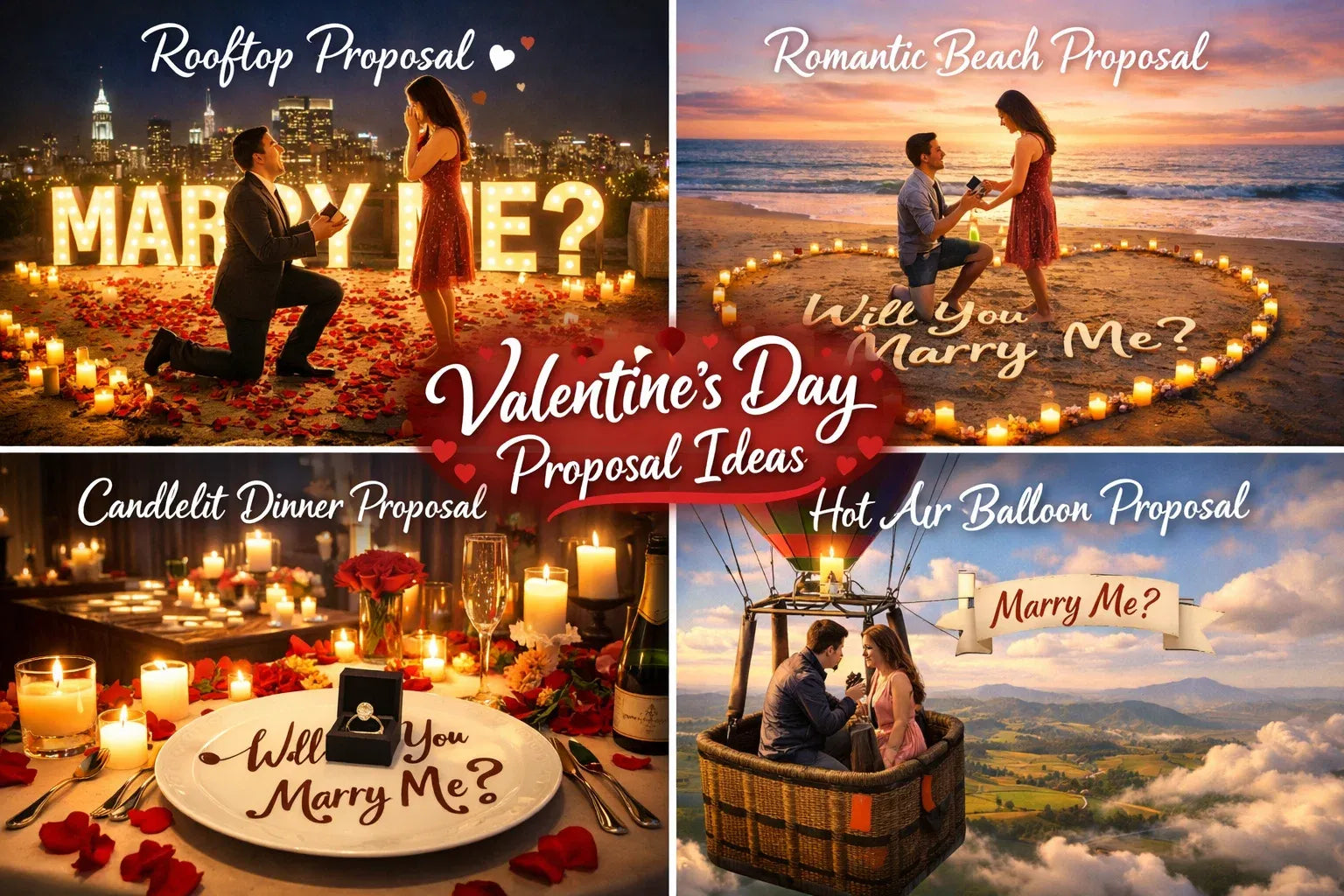 Unforgettable Valentine’s Day Proposal Ideas She’ll Say Yes To – Nakshu ...