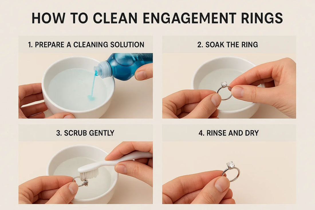 engagement ring cleaning process