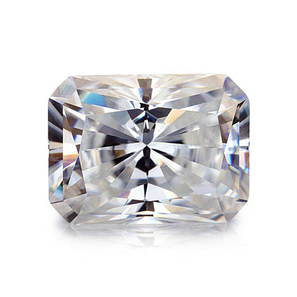 VVS Radiant Cut Loose Moissanite Diamond For Fine Jewelry