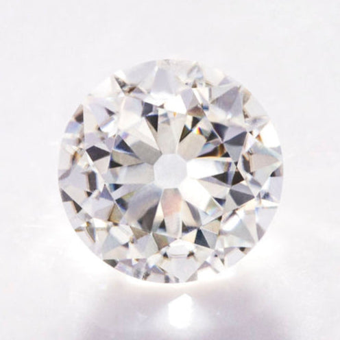 Round Old European Cut Moissanite Loose Stone