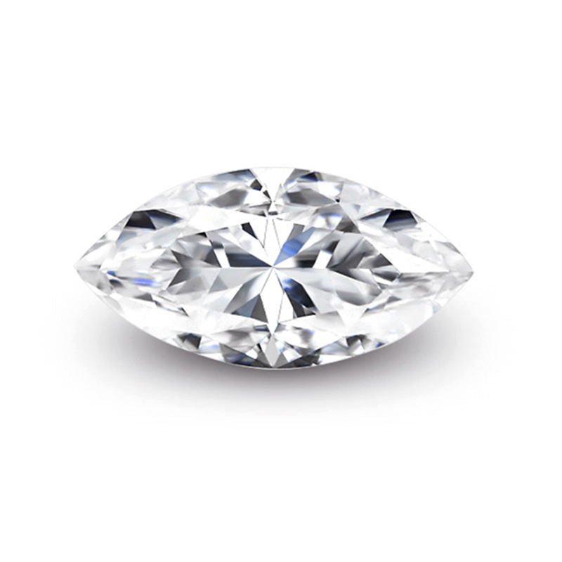 Marquise Cut Colorless Loose Moissanite Diamond for Make Elegance Jewelry