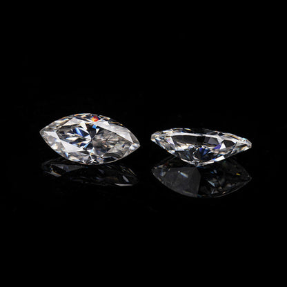 Marquise Cut Colorless Loose Moissanite Diamond for Make Elegance Jewelry