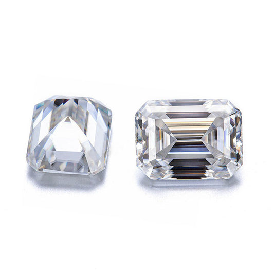 VVS Emerald Cut Loose Moissanite Diamond For Ring, Earring, Pendant, Fine Jewelry