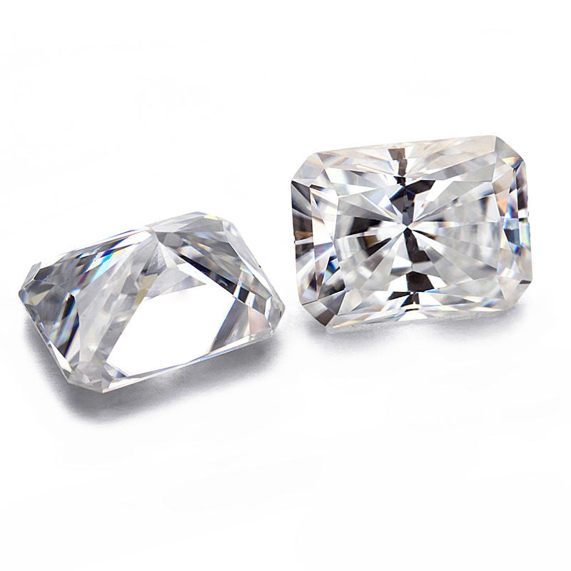 VVS Radiant Cut Loose Moissanite Diamond For Fine Jewelry