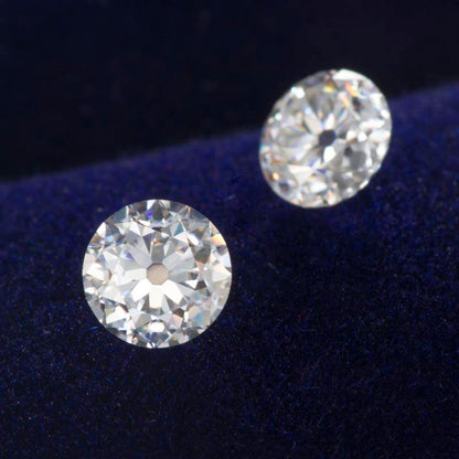 Round Old European Cut Moissanite Loose Stone