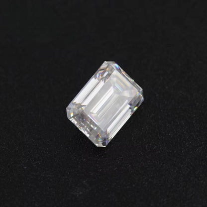 VVS1 1.00 Ct To 10.00 Ct Emerald Cut Moissanite Loose Stone For Making Fine Jewelry