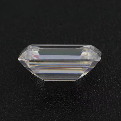 VVS1 1.00 Ct To 10.00 Ct Emerald Cut Moissanite Loose Stone For Making Fine Jewelry