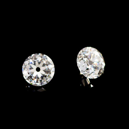 Round Old European Cut Moissanite Loose Stone