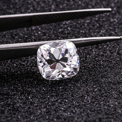 3.00 Carat Old Mine Cushion Cut Moissanite Loose Stone