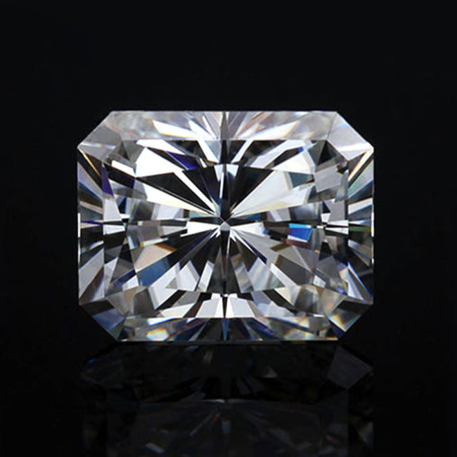 VVS Radiant Cut Loose Moissanite Diamond For Fine Jewelry