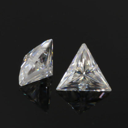 Triangle Cut Loose Moissanite Diamond Gem Stone Jewelry Making All Type Of Jewelry
