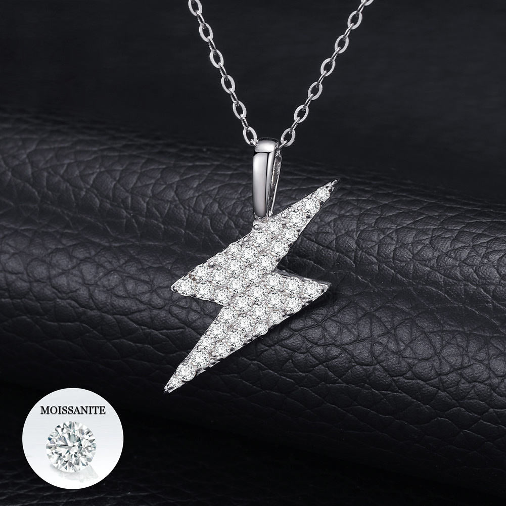 925 Sterling Silver Moissanite Hip Hop Charm Pendant For Men, Iced Out Jewelry For Rapper