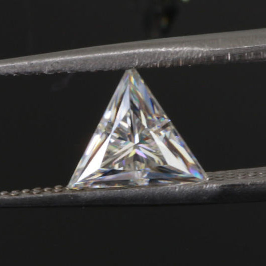 Triangle Cut Loose Moissanite Diamond Gem Stone Jewelry Making All Type Of Jewelry