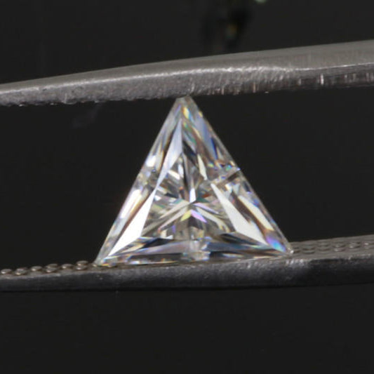Triangle Cut Loose Moissanite Diamond Gem Stone Jewelry Making All Type Of Jewelry