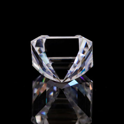 DVVS1 Asscher Cut Loose Moissanite Diamond