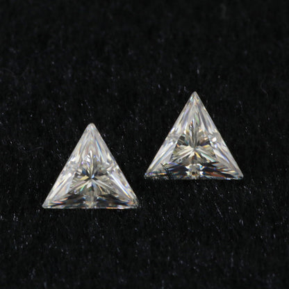 Triangle Cut Loose Moissanite Diamond Gem Stone Jewelry Making All Type Of Jewelry