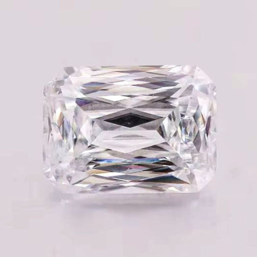 Emerald Inspired Criss Cut Loose Moissanite Diamond For Making Unique Jewelry