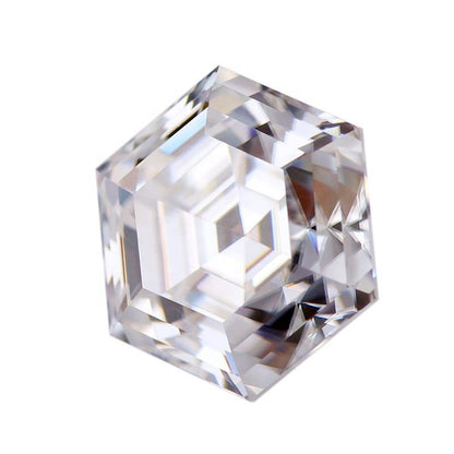 New Hexagon Cut Loose Moissanite Diamond For making All Type Of Jewelry