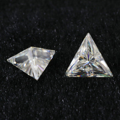 Triangle Cut Loose Moissanite Diamond Gem Stone Jewelry Making All Type Of Jewelry