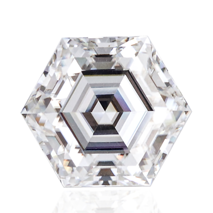 New Hexagon Cut Loose Moissanite Diamond For making All Type Of Jewelry
