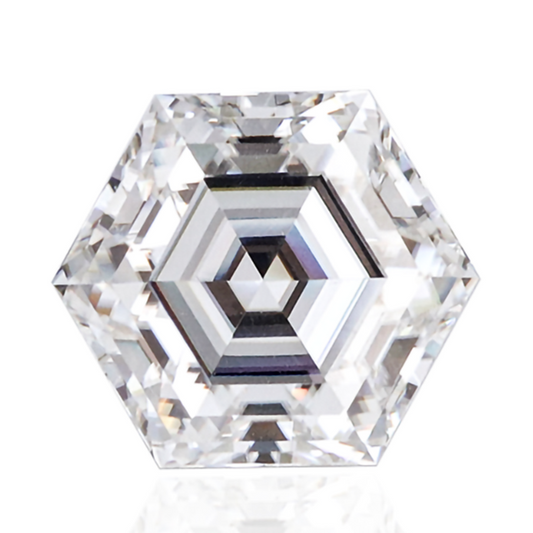 New Hexagon Cut Loose Moissanite Diamond For making All Type Of Jewelry