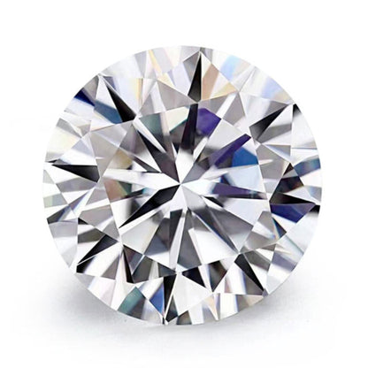 DVVS1 Brilliant Round Cut Loose Moissanite For Engagement Ring